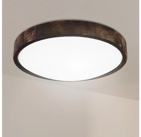 Brilagi - Oprawa sufitowa LED CARVALHO SLIM SMOKEY LED/36W/230V dąb śr. 37,5 cm