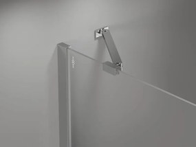 Mexen Mist drzwi prysznicowe uchylne 75 cm, transparent, chrom - 8A4-075-000-01-00
