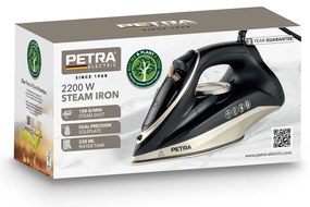 Żelazko parowe 2200 W PETRA, 100 g/min, 230 ml