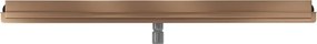 Mexen Flat Wall odpływ liniowy ścienny 2w1 120 cm, miedź szczotkowana - 1C30120