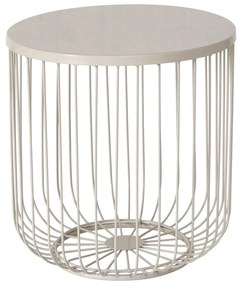 Zestaw dwóch stolików metalowych CINDY, 41 - 47 cm