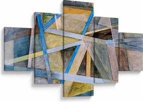 Obraz - Abstrakcja (125x70 cm)