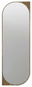Lustro Livi Walnut 52 x 152 cm