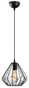 Czarna lampa wisząca ø 23 cm Diamond – Opviq lights