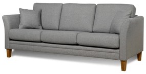 Jasnoszara sofa 217 cm Eden – Scandic