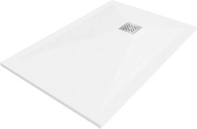 Mexen Stone+ brodzik kompozytowy prostokątny 140 x 70 cm, biały - 44107014
