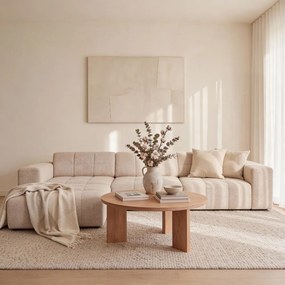 Beżowy narożnik (lewostronny) Chicago – Cosmopolitan Design