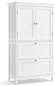 Szafka łazienkowa LAVORANO 110x60 cm, biała