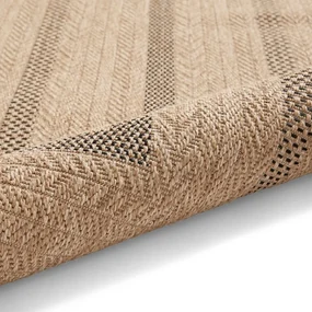 Jasnobrązowy dywan odpowiedni na zewnątrz 120x170 cm Nomad – Think Rugs