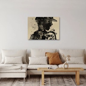 Obraz - Kobieta jazzowa (70x50 cm)