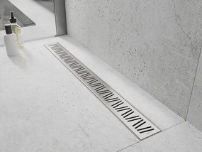 Mexen Flat M22 maskownica do odpływu liniowego 70 cm, inox - 1029070