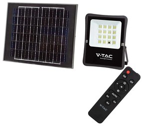 LED Zewnętrzny naświetlacz solarny LED/16W/3,2V 6400K IP65