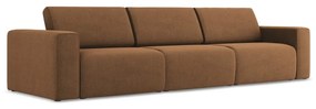 Brązowa sofa modułowa 314 cm Kalea – Makamii