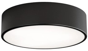 LED Lampa sufitowa CLEO LED/24W/230V 4000K pr. 30 cm czarna