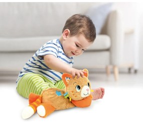 Clementoni Interaktywny kot ze spokojnymidźwiękami, pluszowy