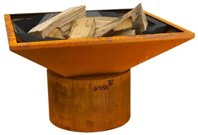Artiss palenisko ogrodowe P1 corten