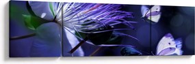 Obraz - Tropikalny kwiat (170x50 cm)
