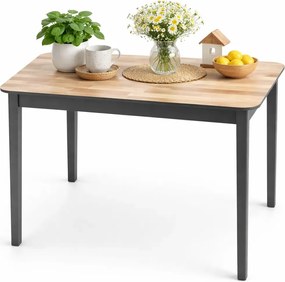 Drewniany stół dąb miodowy + czarny K0-F42