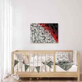 Obraz - sześciokąty 3D (70x50 cm)