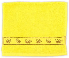 Ręcznik dziecięcy KIDS żółty 30x50 cm