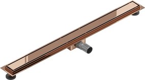 Mexen Flat M13 odpływ liniowy 2w1 100 cm, różowe złoto - 1610100-15
