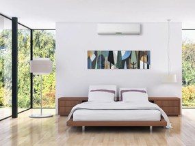 Obraz - Naturalna geometria abstrakcyjna II. (170x50 cm)
