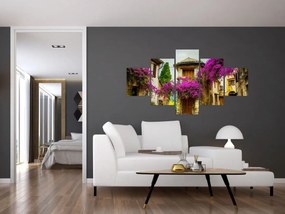 Obraz - Śródziemnomorska leniwa aleja (125x70 cm)