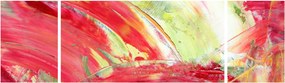 Obraz abstrakcji - malarstwo (170x50 cm)