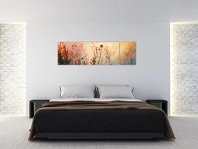 Obraz - Dzikie kwiaty (170x50 cm)