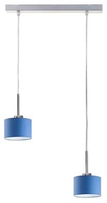 Lampa wisząca z regulacją zwisów na chromowanym stelażu - T0-N47