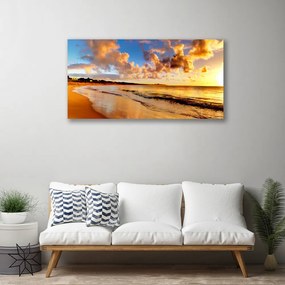 Obraz na płótnie Złoty Piasek nad Oceanem