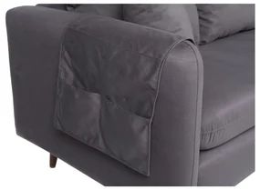 Szara sofa 215 cm Sofia – Balcab Home