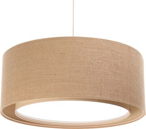 Dwupunktowa lampa wisząca MAJORKA z zabudowanym dnem