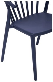 Niebieskie krzesło ogrodowe Bonami Essentials Capri