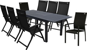 Doppler EXPERT antracyt, +1 ogrodowy zestaw wypoczynkowy 6+2