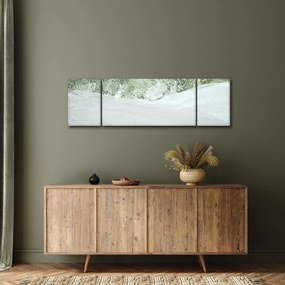 Obraz - Abstrakcja pędzle (170x50 cm)