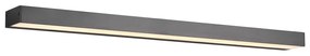 Kinkiet LED w kolorze matowej czerni (dł. 90 cm) Rocco – Trio