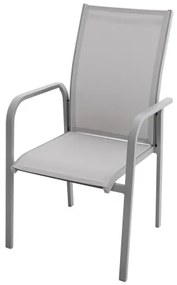 EXPERT PLUS AVERSA TEAK - 6-częściowy aluminiowy zestaw ogrodowy