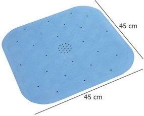 Antypoślizgowa mata do brodzika NATURAL RUBBER, 45 x 45 cm