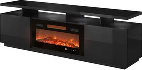 Szafka RTV Aniceto z kominkiem