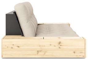 Beżowa rozkładana sofa 244 cm Base – Karup Design