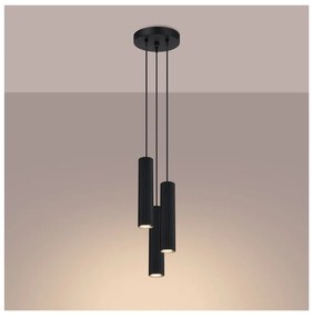 Czarna lampa wisząca ø 19,5 cm Gleam – Nice Lamps