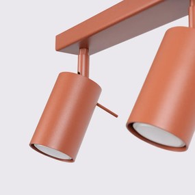 Listwa oświetleniowa RING 2 ochra czerwona SOLLUX  LIGHTING