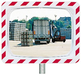 Vialux Lustro drogowe prostokątne nietłukące, zewnętrzne, 1000 x 800 mm