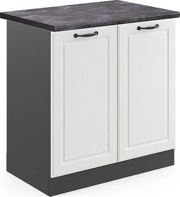 Szafka pod zlew biały domek wiejski 80x60x81.6 r-line