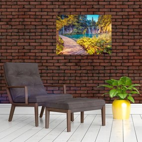 Obraz - Jeziora Plitwickie, Chorwacja (70x50 cm)