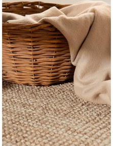 Okrągły dywan z juty w naturalnym kolorze ø 160 cm Bouclé Jaipur – Hanse Home