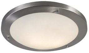 Zewnetrzna Nowoczesna lampa sufitowa stalowa 41 cm IP44 - YumaDesignerski Oswietlenie zewnetrzne
