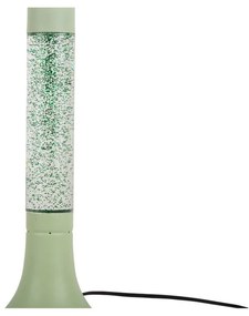 Zielona lampa stołowa ze szklanym kloszem (wysokość 37,5 cm) Astro Glittler – Leitmotiv