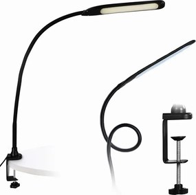 Czarna lampka biurkowa LED - M002 K0-M49